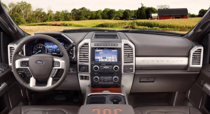 2021 Ford F250 Interior