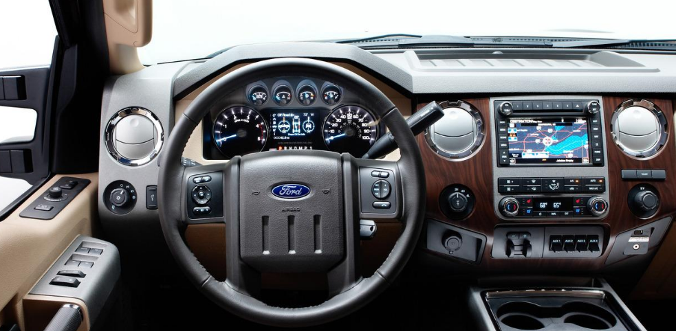 2021 Ford Lightning Interior